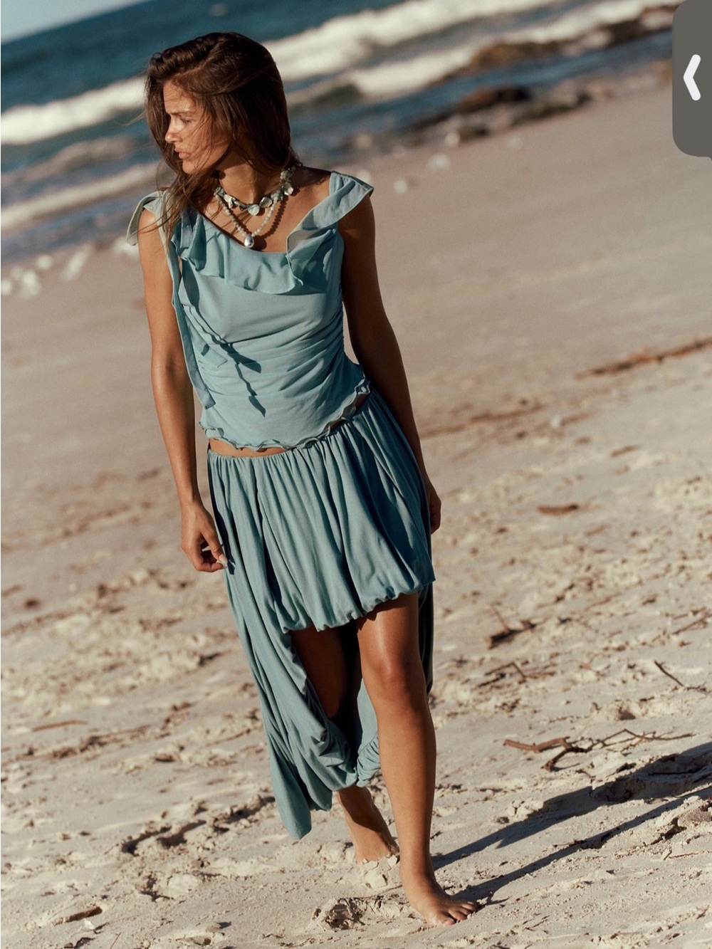 Free People bubble up Skirt
